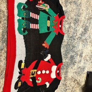 Festive Santa and Elf Sweater (Ugly Duo Sweater)